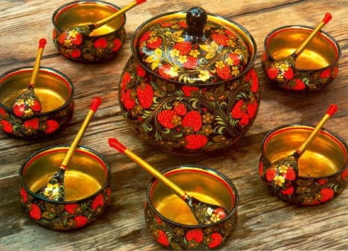 Russian artisanal handicraft goods fair